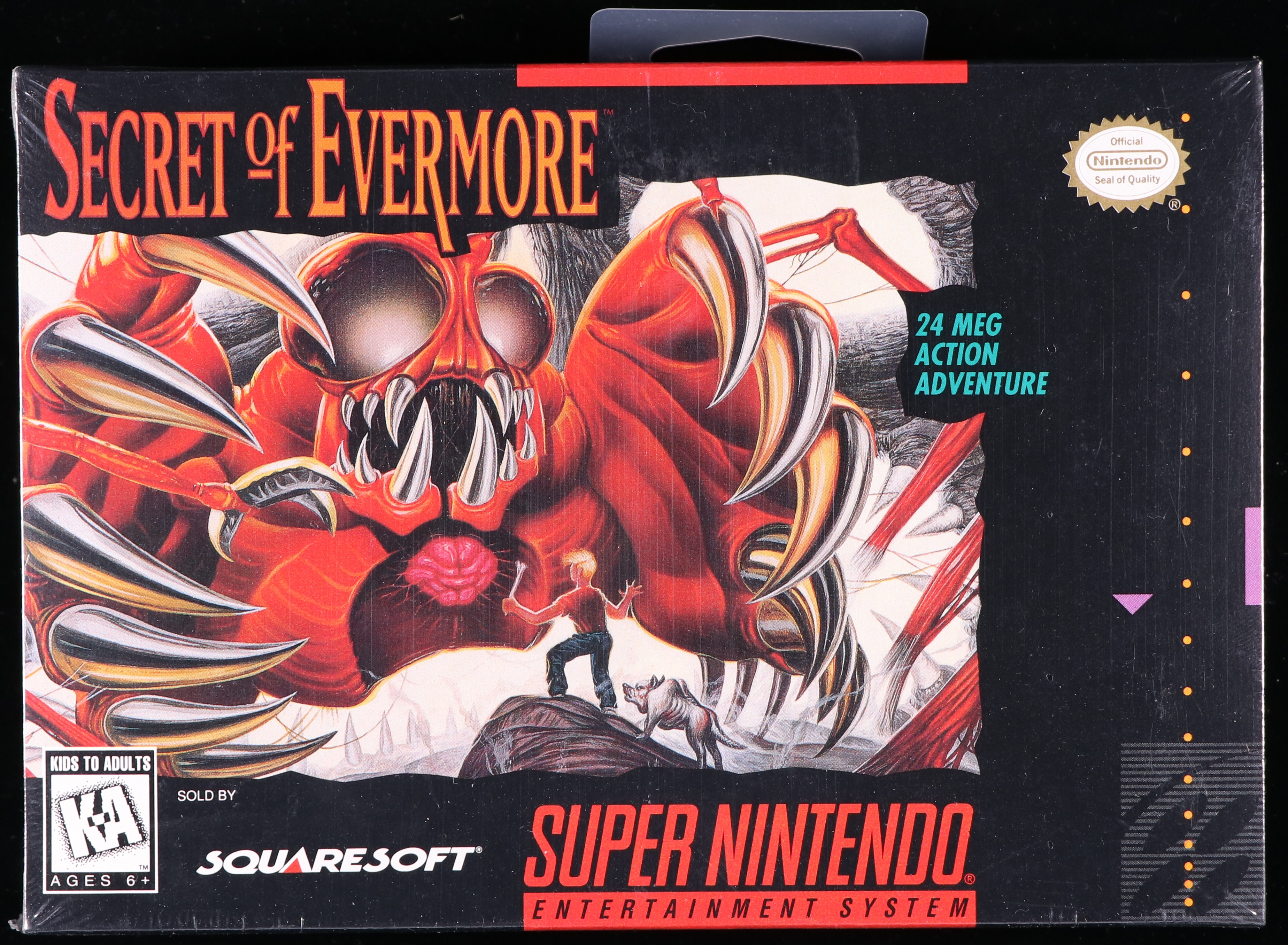 Secret of Evermore SNES 9.0 A+ - NEBRASKA COLLECTION