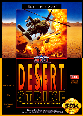 Desert Strike: Return to the Gulf (Standard Cartridge) - Genesis