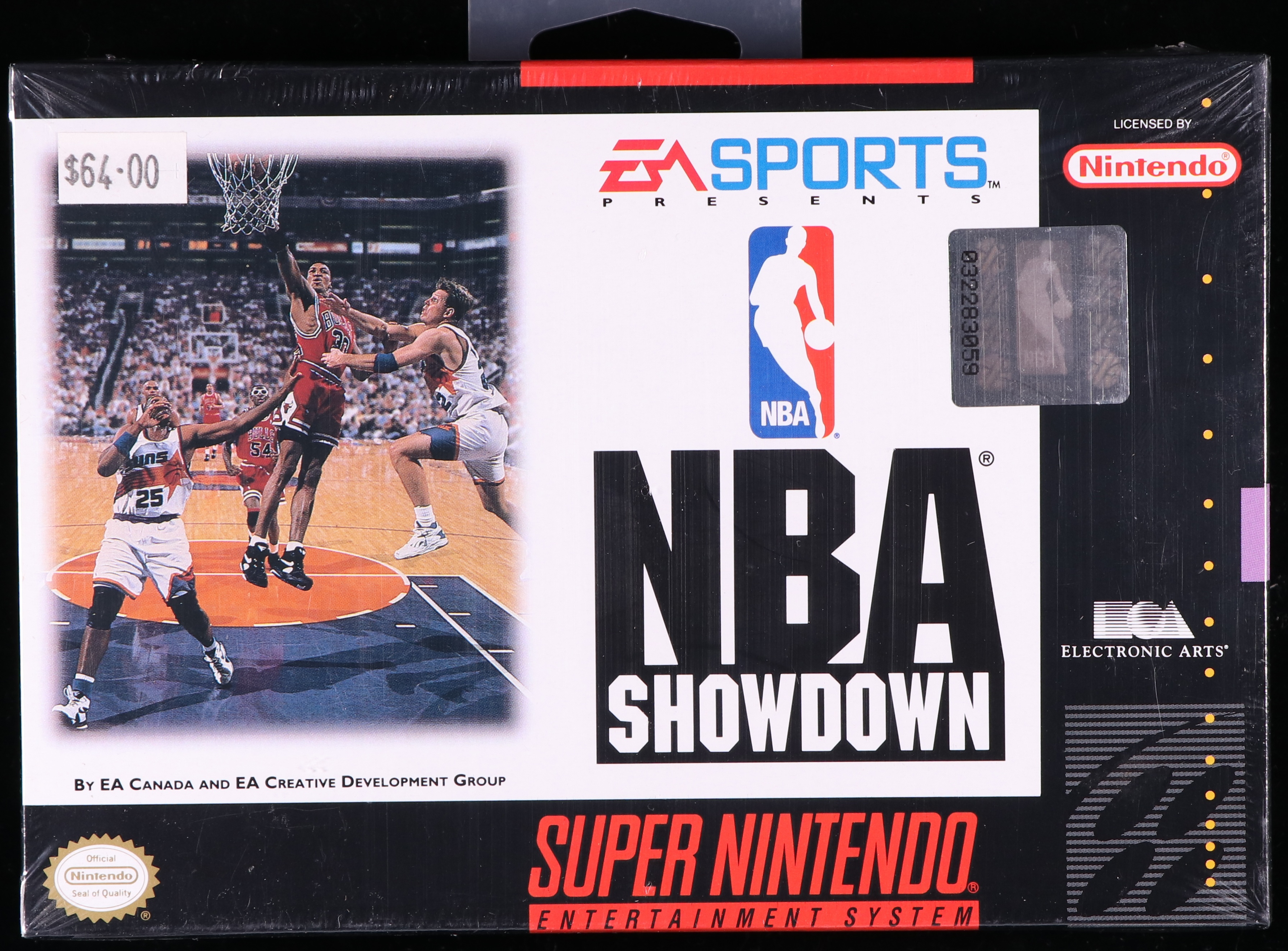 NBA Showdown SNES 9.8 A+ - NEBRASKA COLLECTION