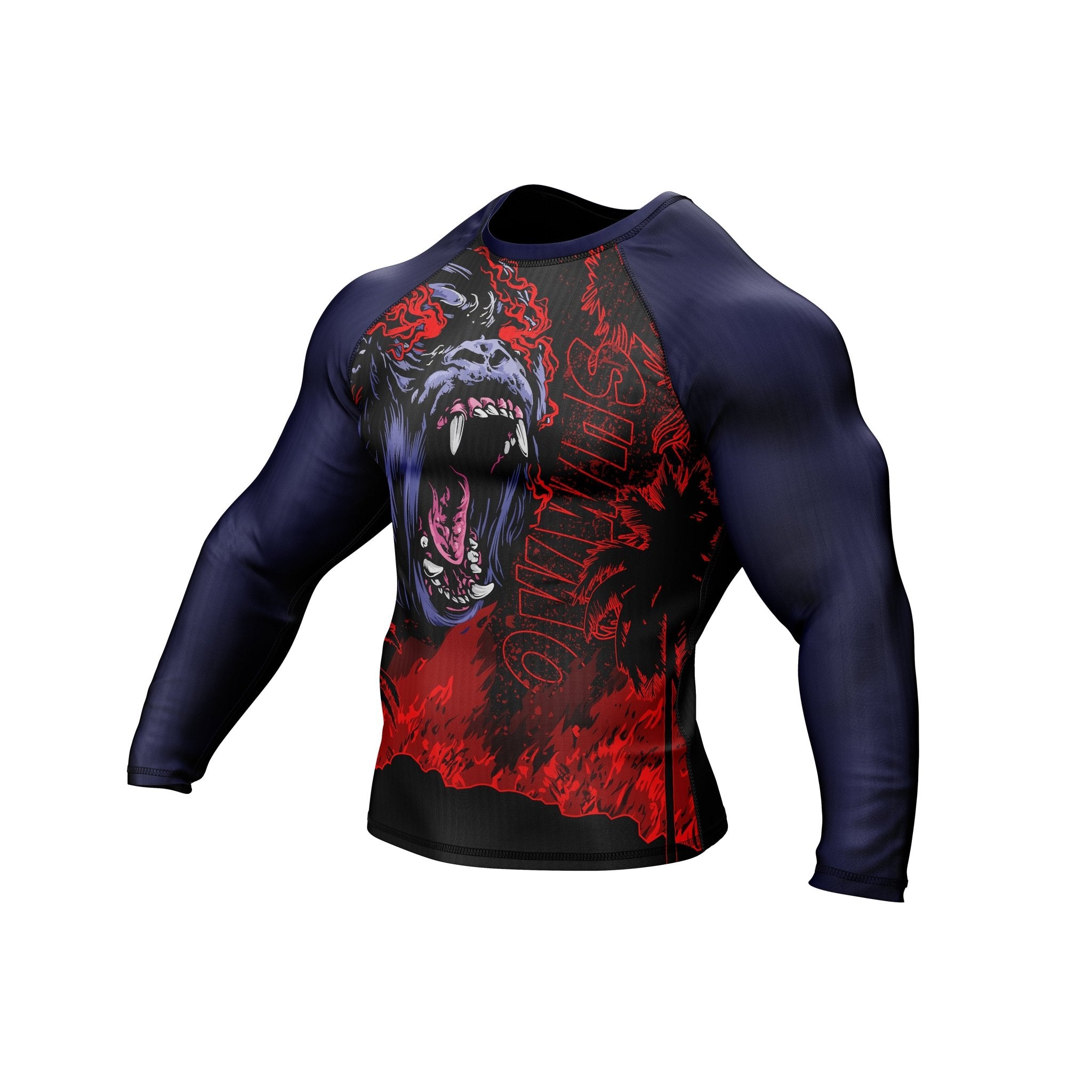 Godzilla vs. Kong Premium Bjj Rash Guard For Men/Women