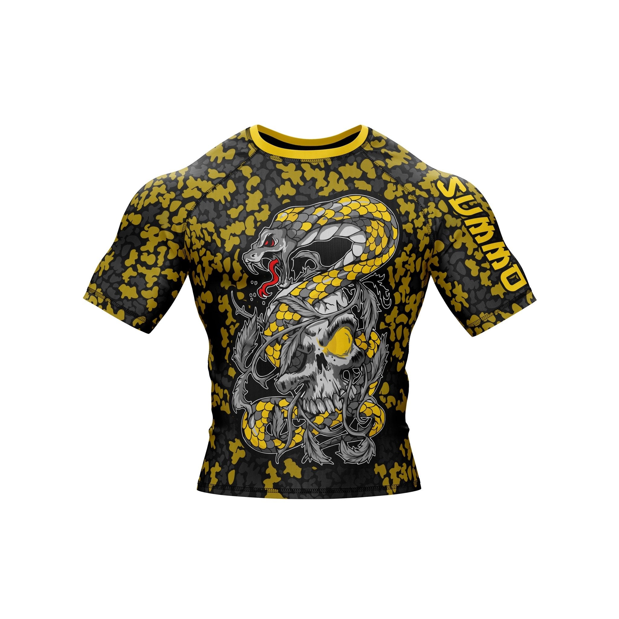 Golden Serpent Premium Bjj Rash Guard For Men/Women