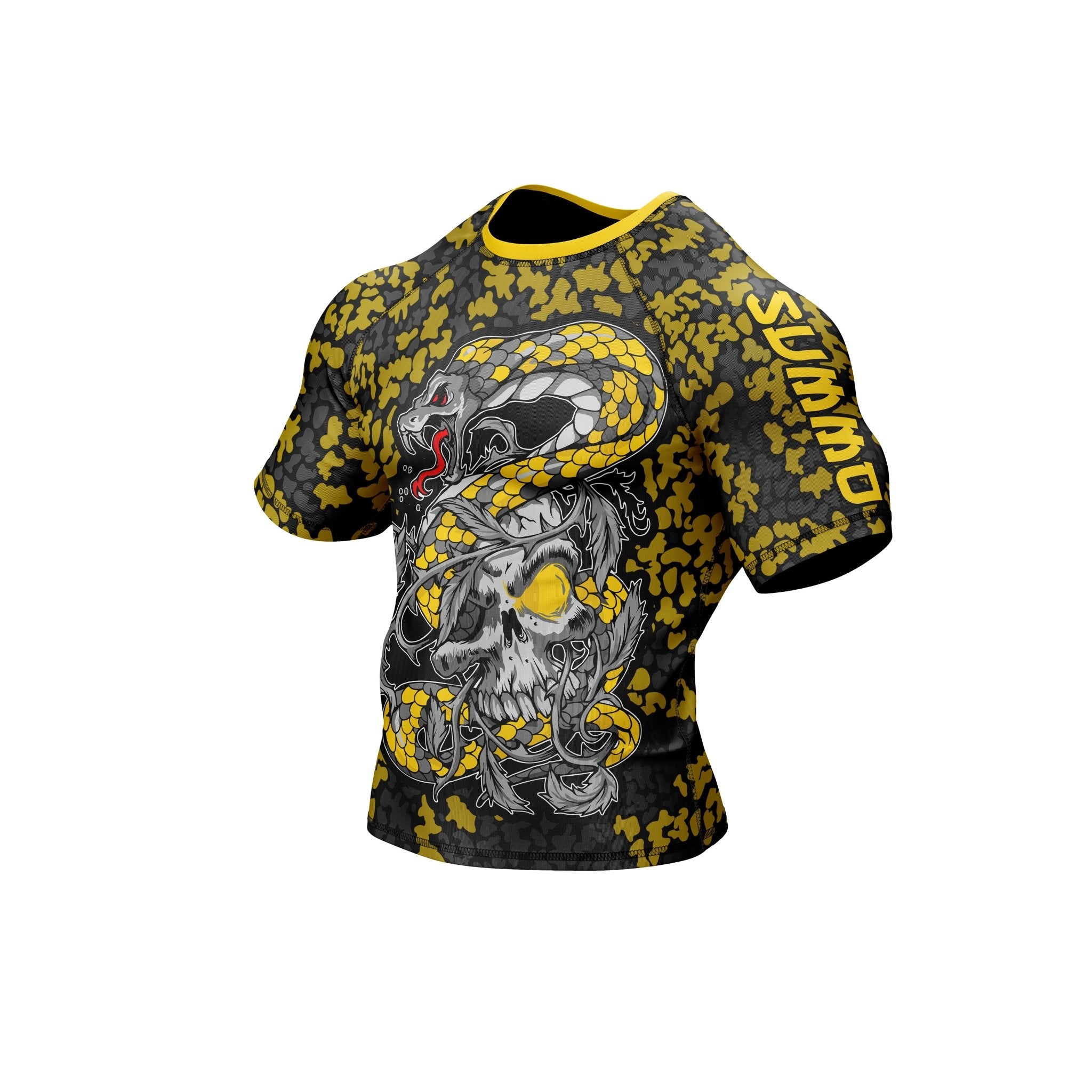 Golden Serpent Premium Bjj Rash Guard For Men/Women