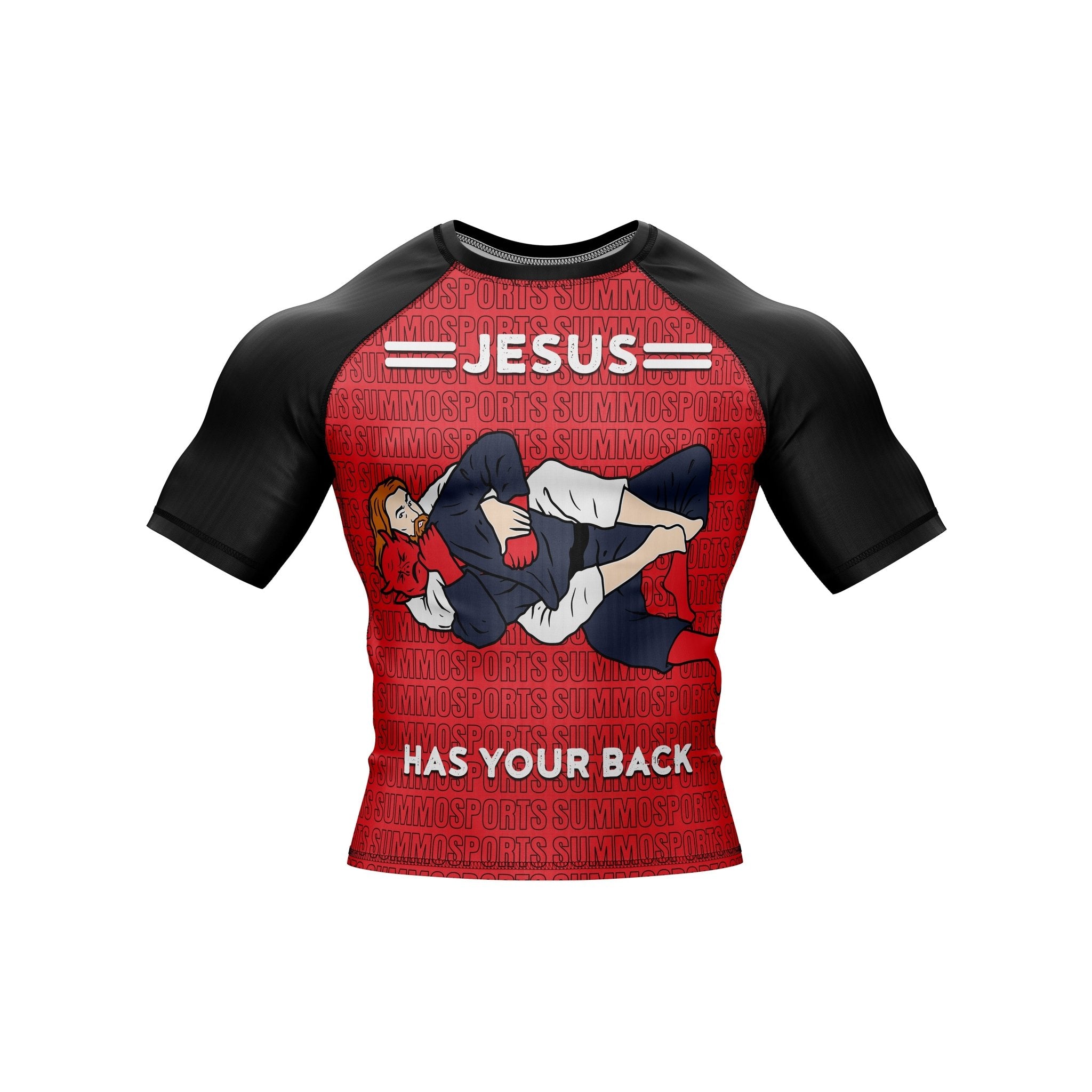 Jesus Premium Bjj Rash Guard For Men/Women