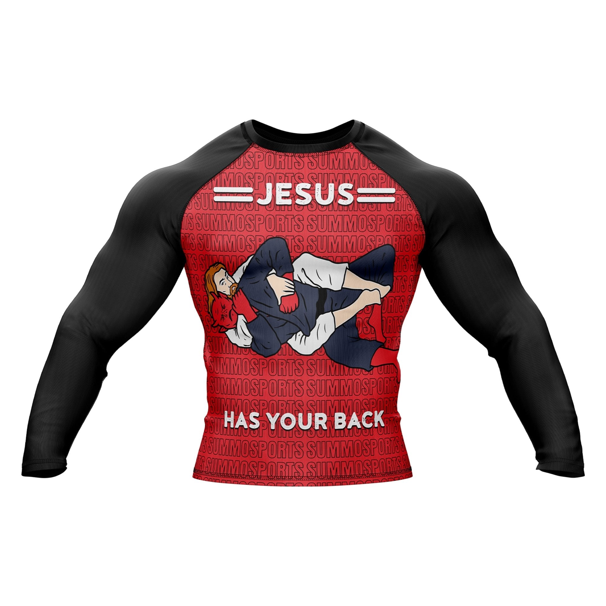 Jesus Premium Bjj Rash Guard For Men/Women