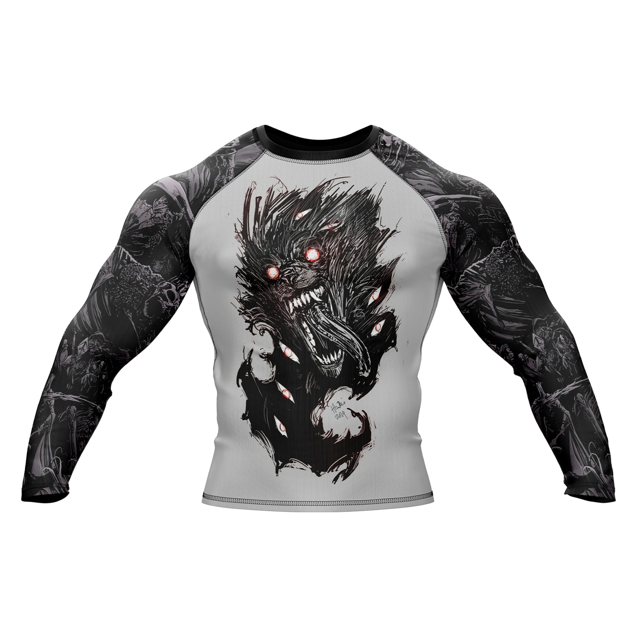 Lycan Premium Bjj Rash Guard For Men/Women