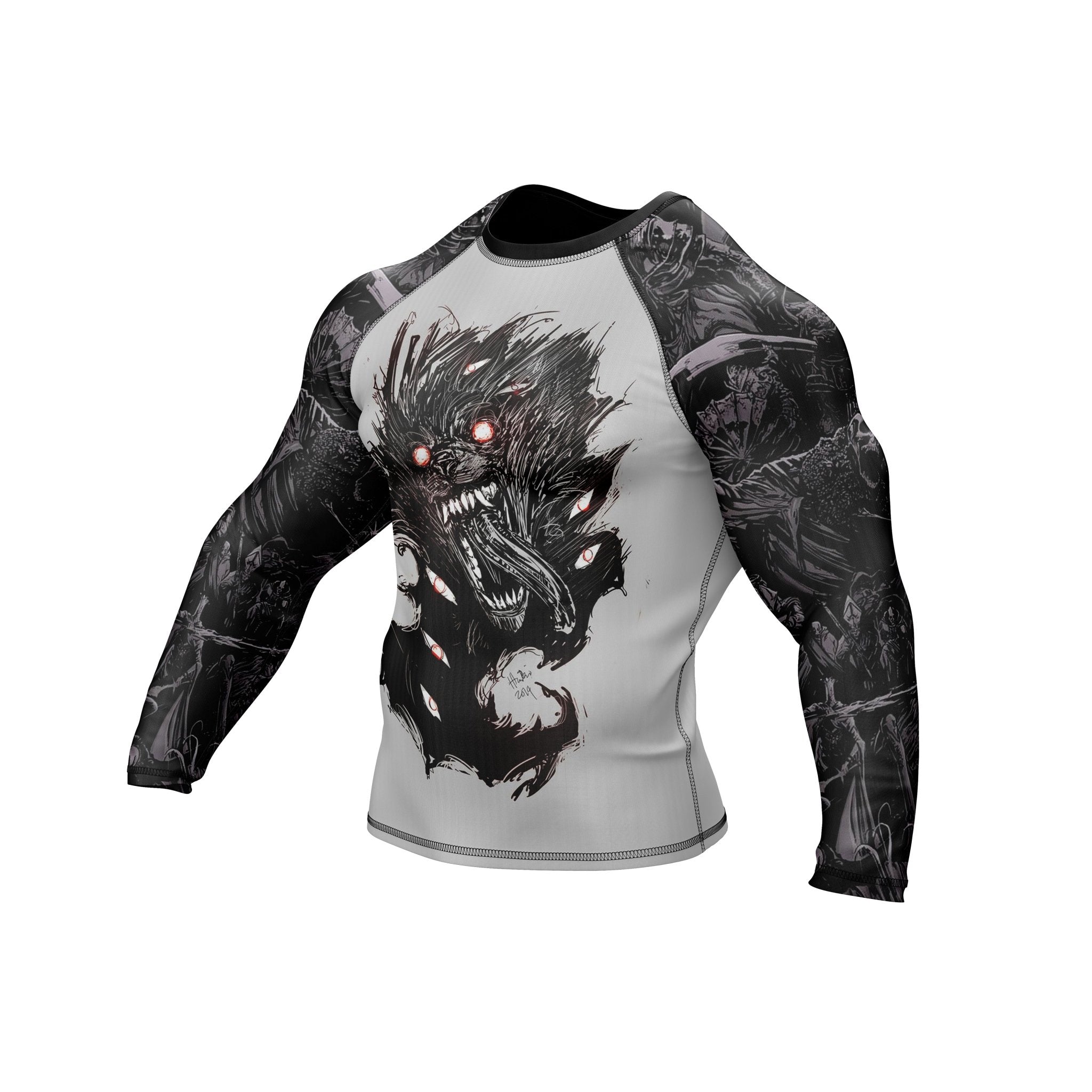 Lycan Premium Bjj Rash Guard For Men/Women