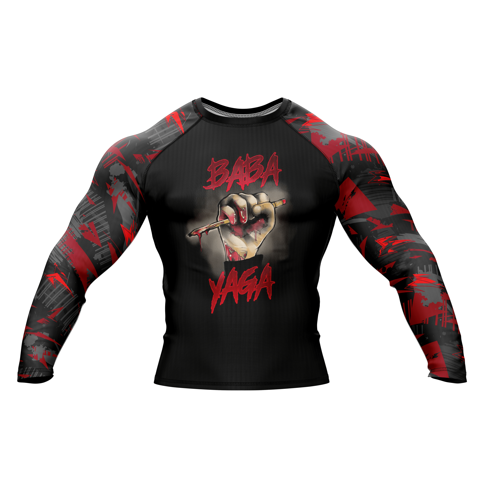 The Baba Yaga Premium Bjj Rash Guard For Men/Women