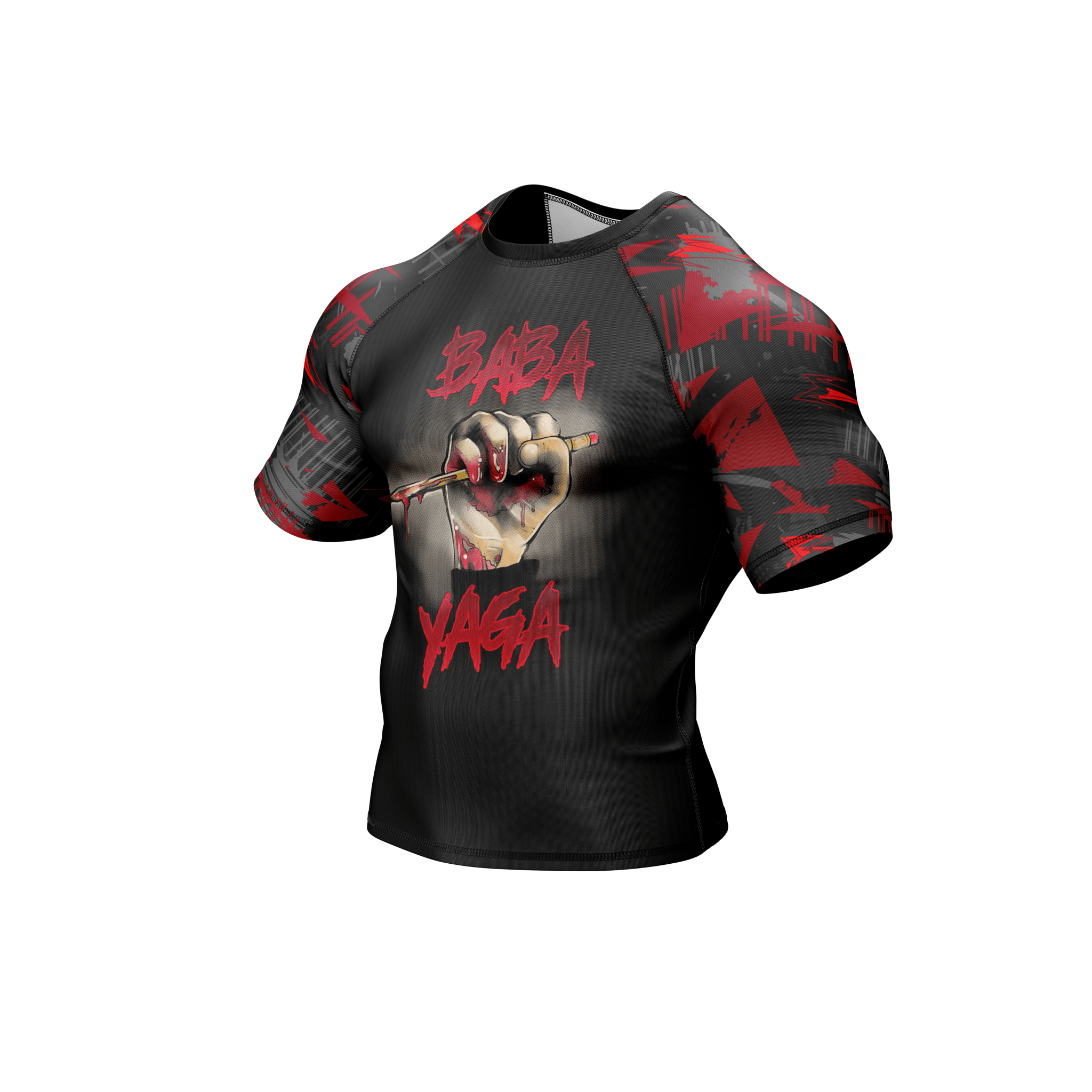 The Baba Yaga Premium Bjj Rash Guard For Men/Women