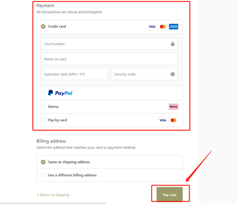 payment