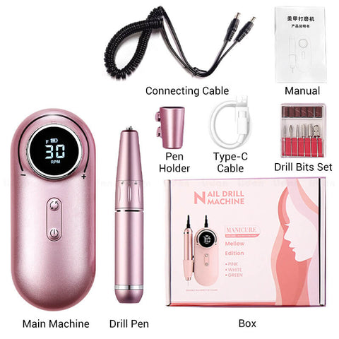 Pulidor de Uñas Eléctrico Profesional: ¡Eleva tu Manicura y Pedicura al Próximo Nivel!