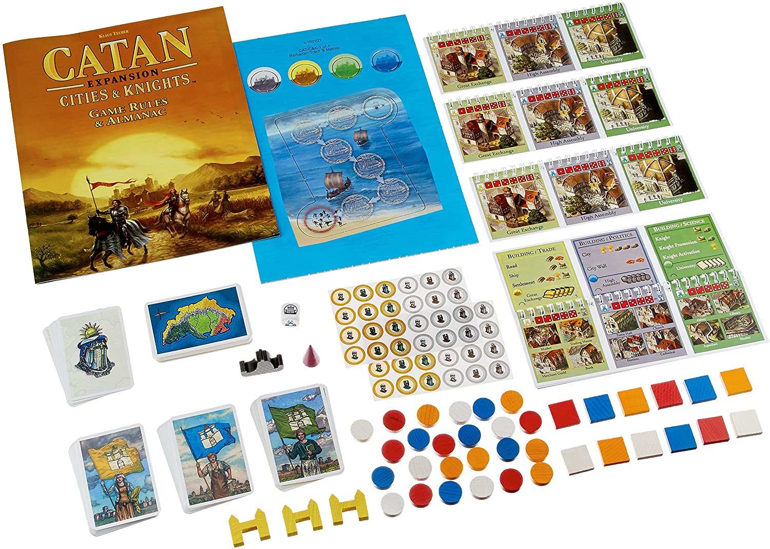 Catan: Cities & Knights 5-6 Player Extension