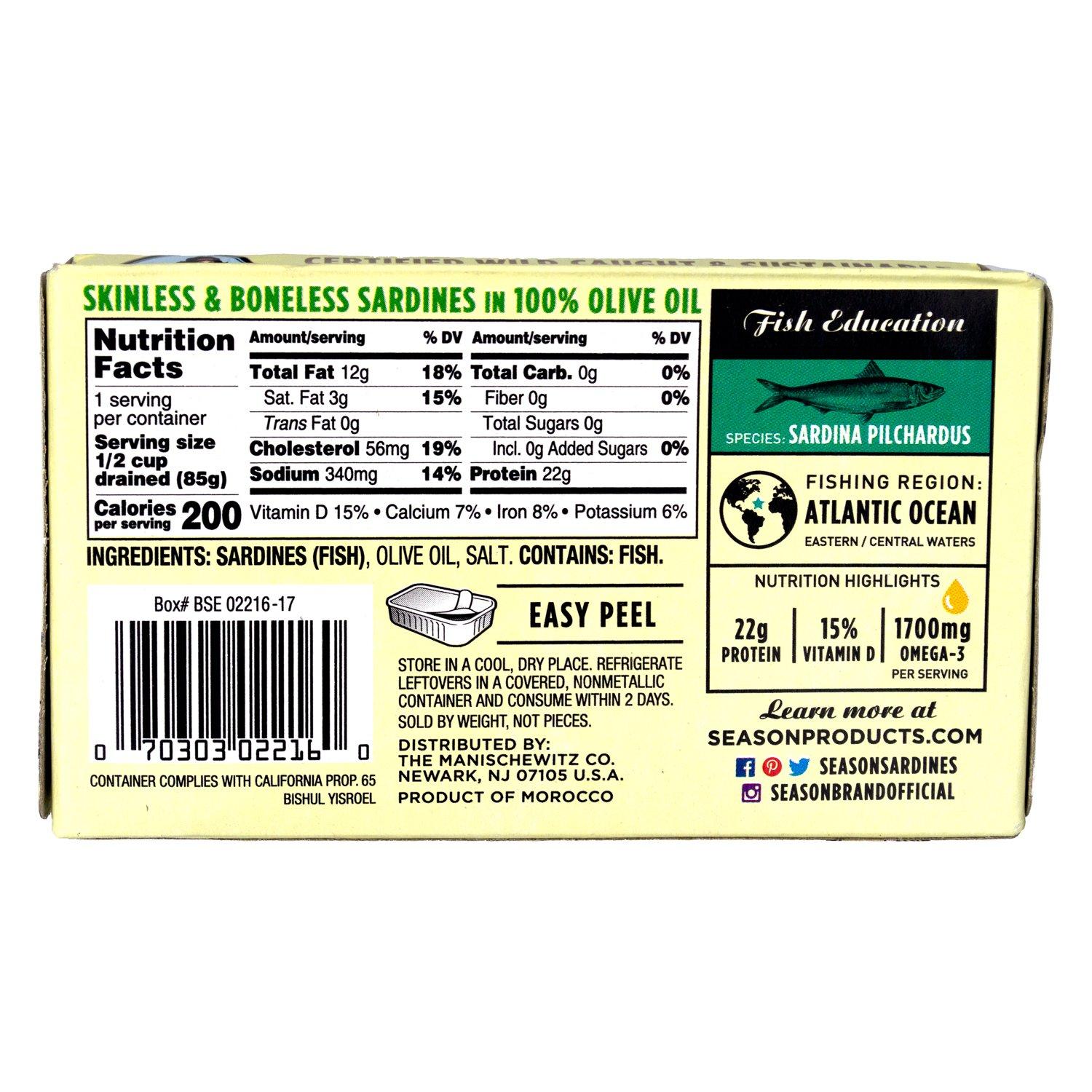 Season Brand Sardines