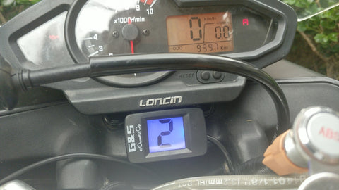 LCD gear indicator