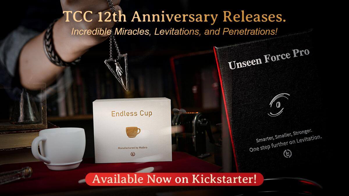 Endless Cup & The Frame, & Unseen Force Pro by TCC Magic
