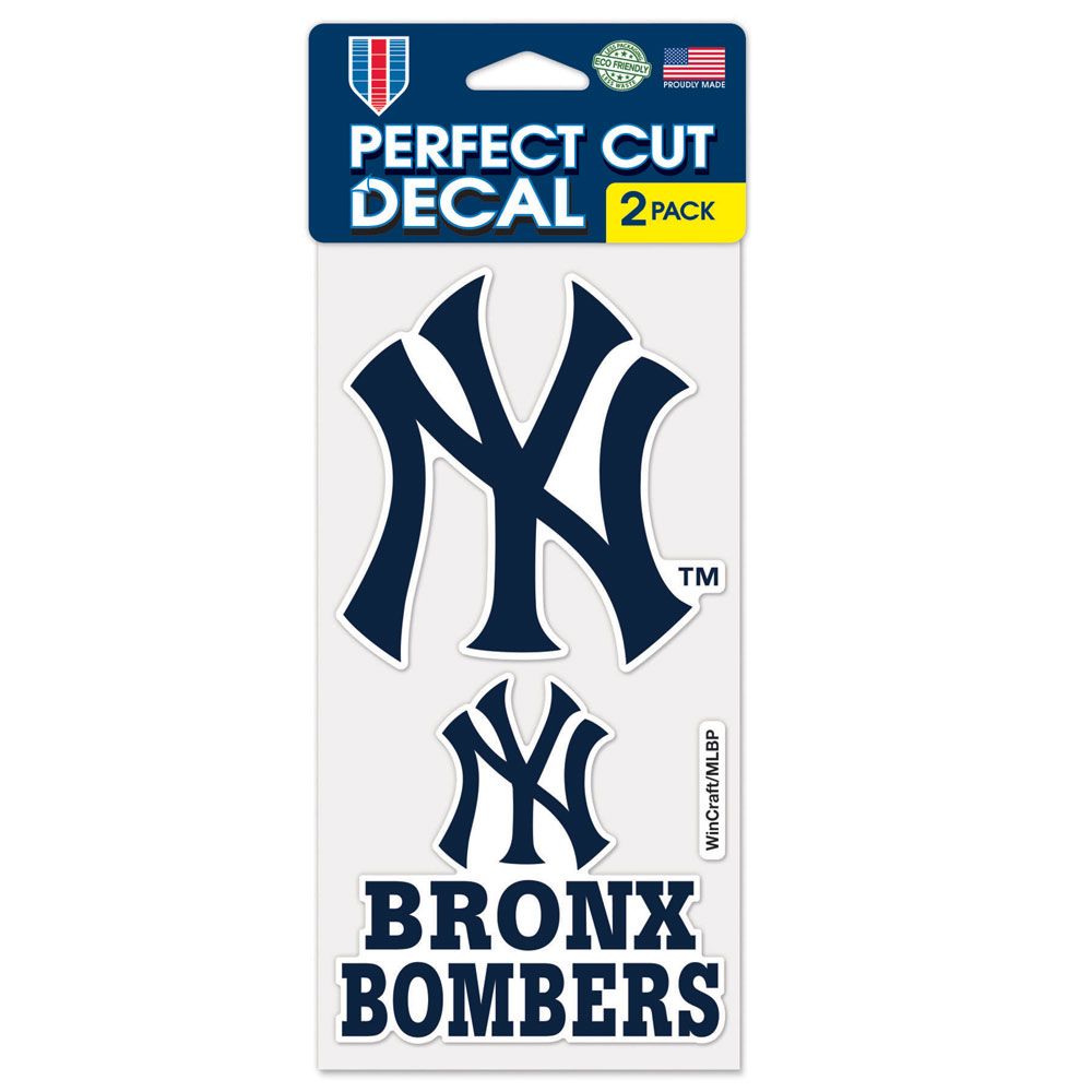 New York Yankees Slogan Perfect Cut Decal