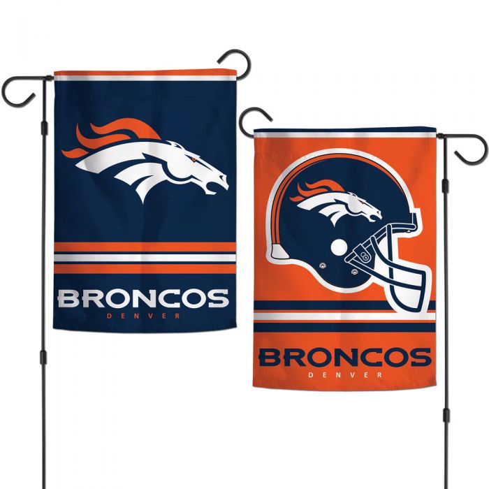 Denver Broncos 2-Sided Garden Flag