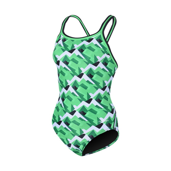 Dolfin Womens XtraSleek Eco Denali DBX Back One Piece Swimsuit