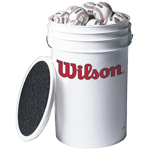 Wilson Bucket of A1098 Baseballs