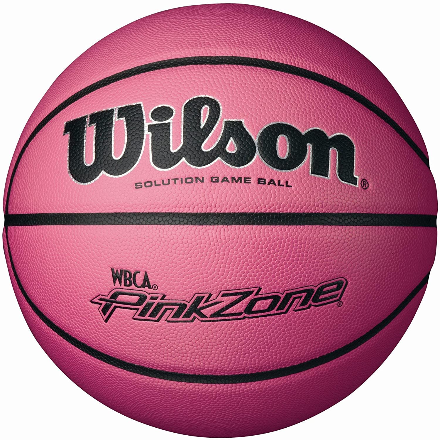 Wilson WBCA PinkZone Solution Game Basketball 28.5