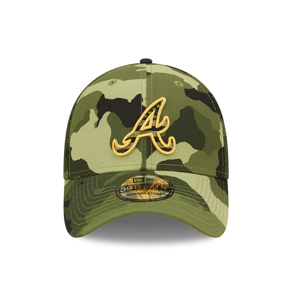 New Era Atlanta Braves 39Thirty Camo Hat