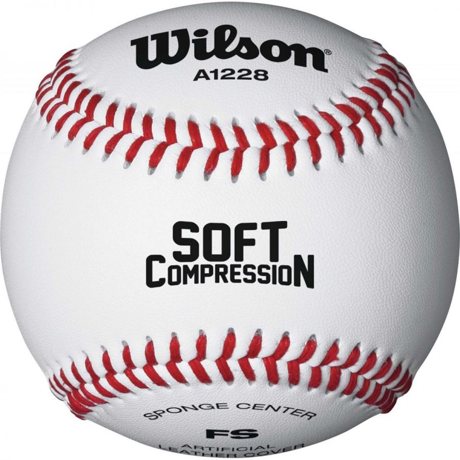 Wilson A1228 Level 5 Soft Compression Baseball (Dozen)