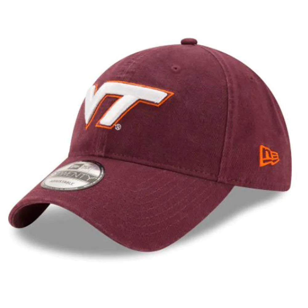 Virginia Tech Hokies New Era 9Twenty Core Classic Adjustable Hat