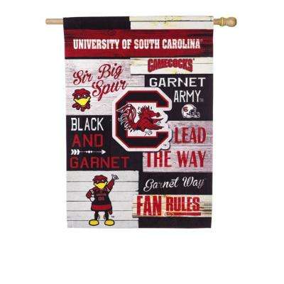 University of South Carolina 28 x 44 2 sided college flag