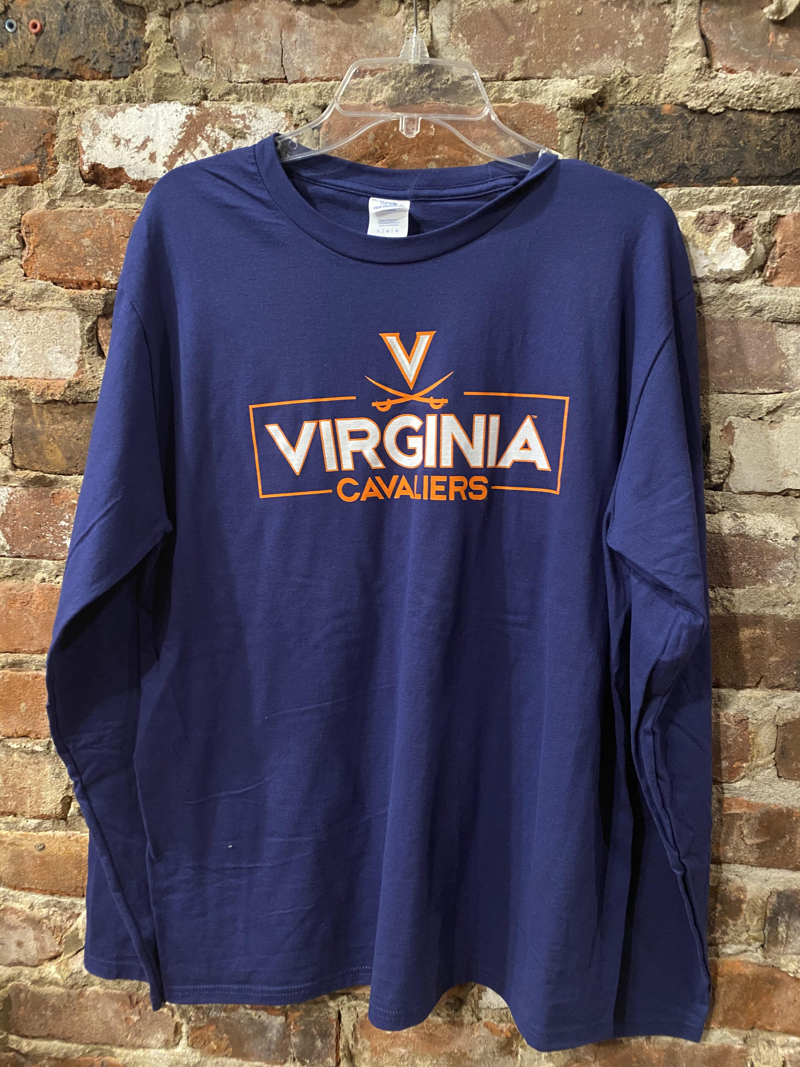 Virginia Cavaliers Adult Long Sleeve T-Shirt