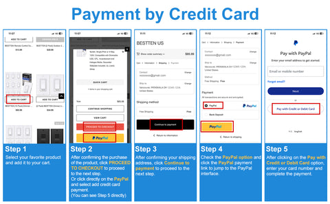 Payment by Credit Card