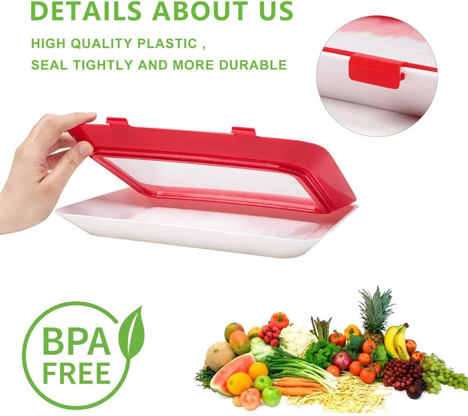 Food Preservation Vacuum-sealed Tray – Spring Saga