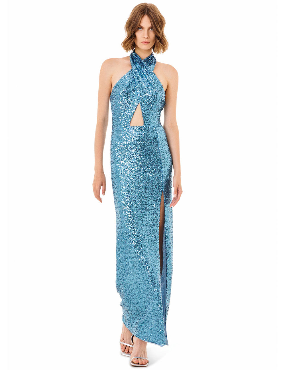 Jijil Abito a sirena con paillettes