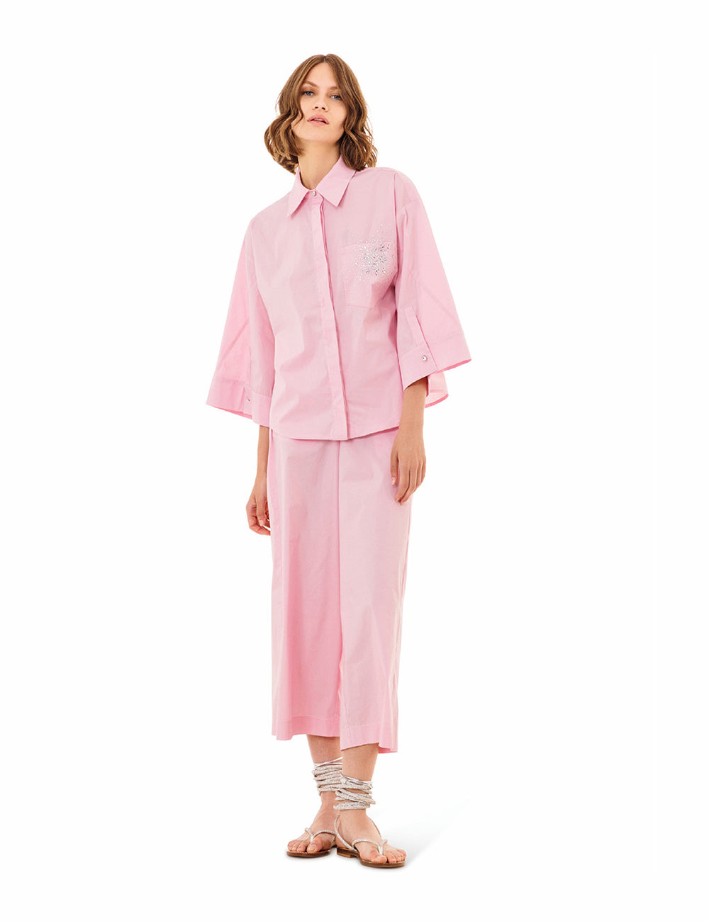 Jijil Camicia a campana
