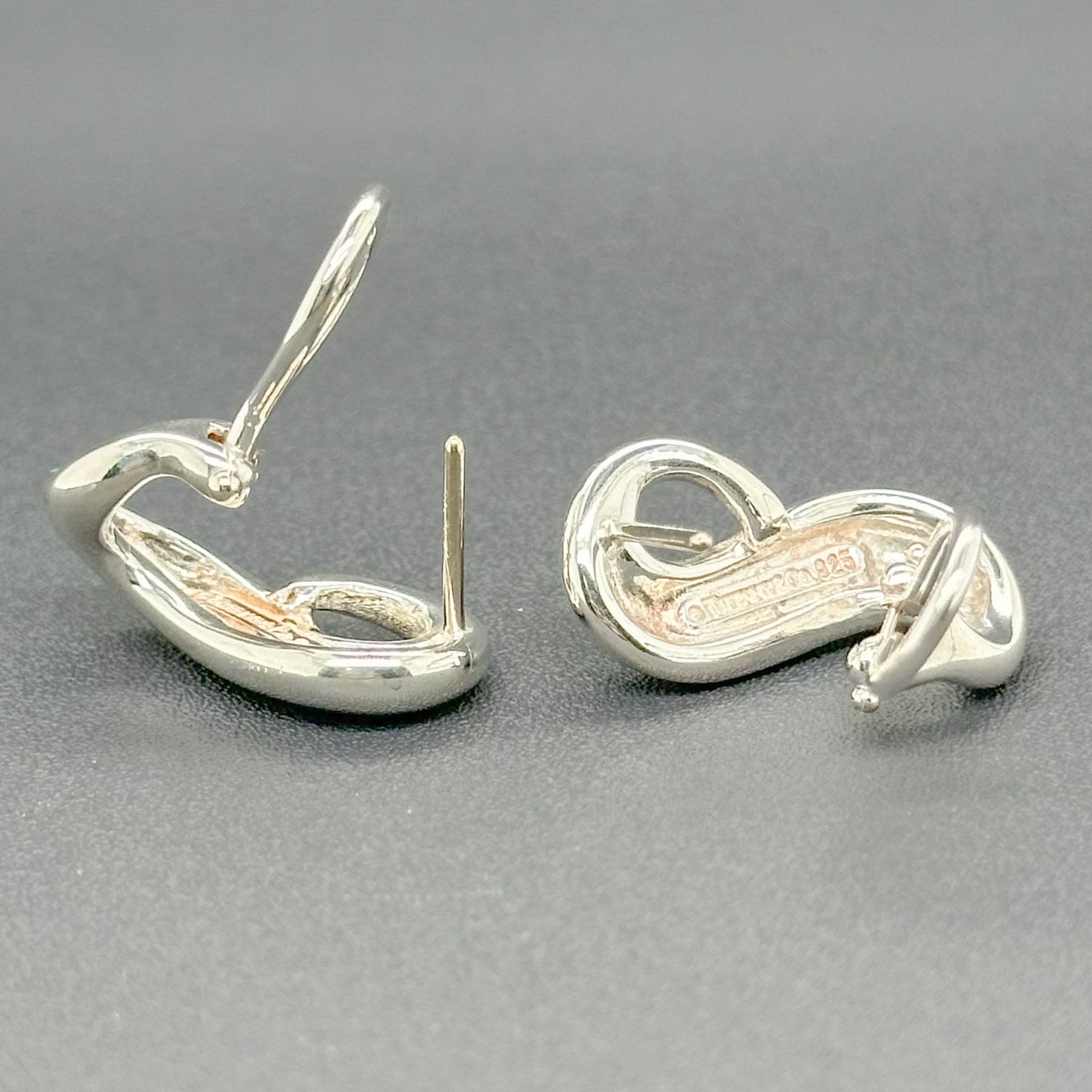 Estate Tiffany & Co. SS Infinity Earrings
