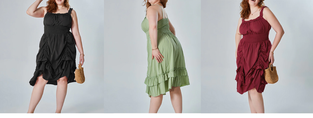 SCARLET DARKNESS believe that fashion should be available to everyone, regardless of their size. Our plus-size line is designed to celebrate and embrace body positivity, offering stylish and on-trend pieces for individuals who wear sizes XL and above.
