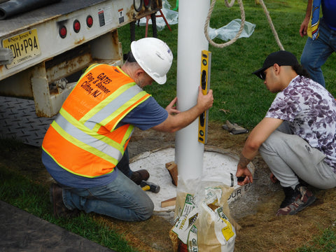 Flagpole Installation Richmond VA