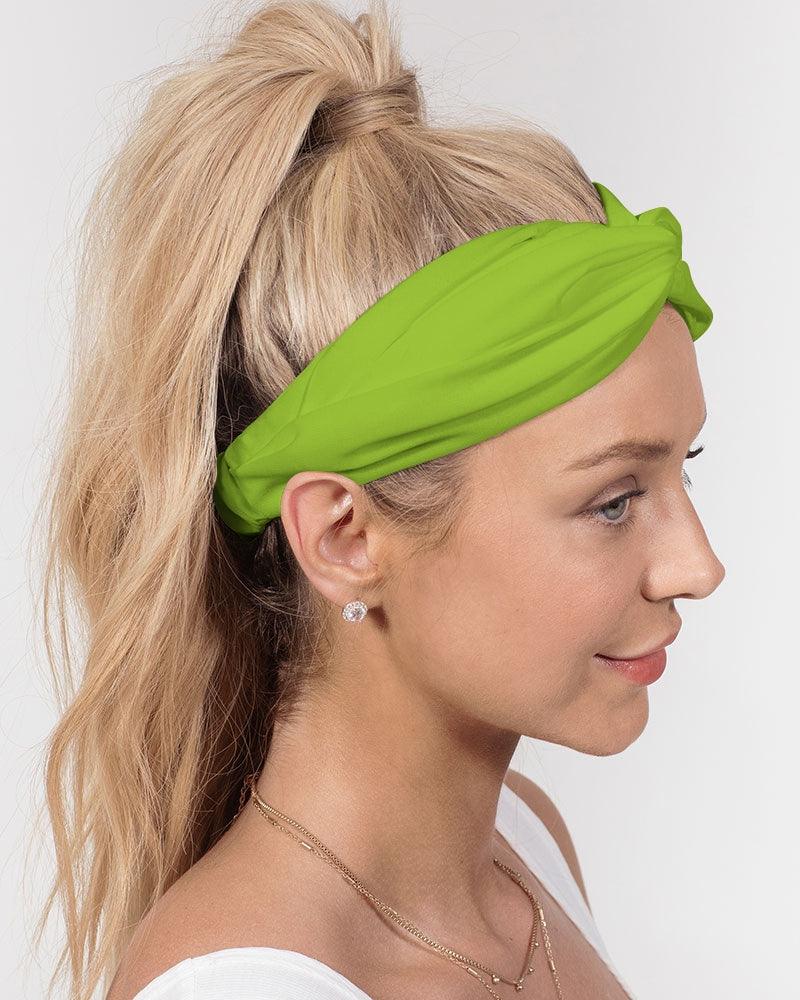 Suki Pink Tee Twist Knot Headband Set