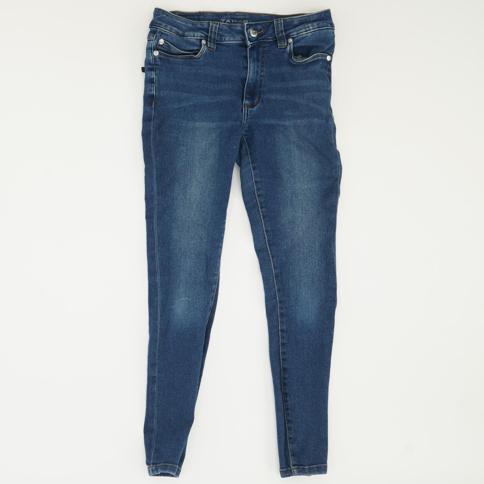 Blue Solid Jeans