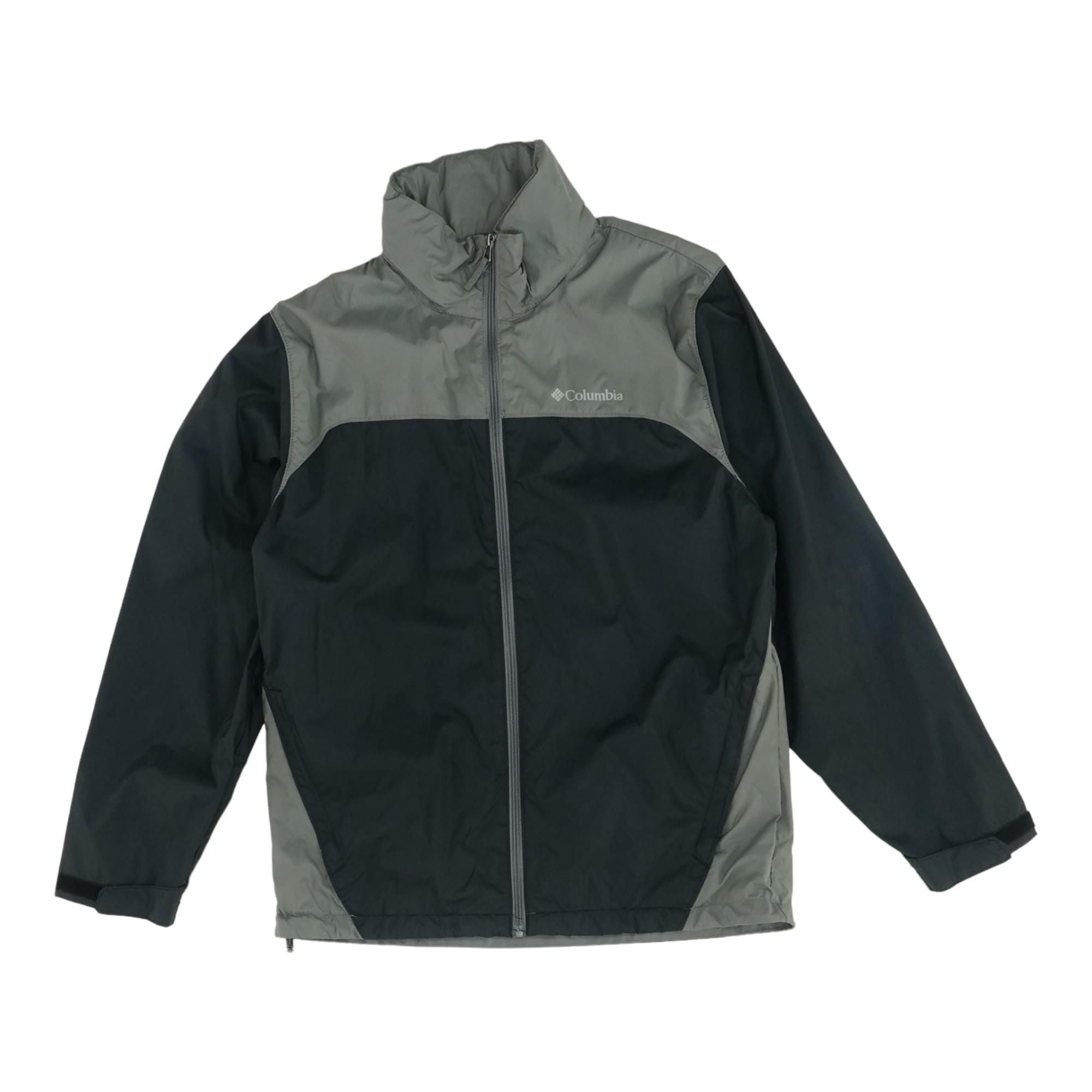 Charcoal Color Block Lightweight Jacket