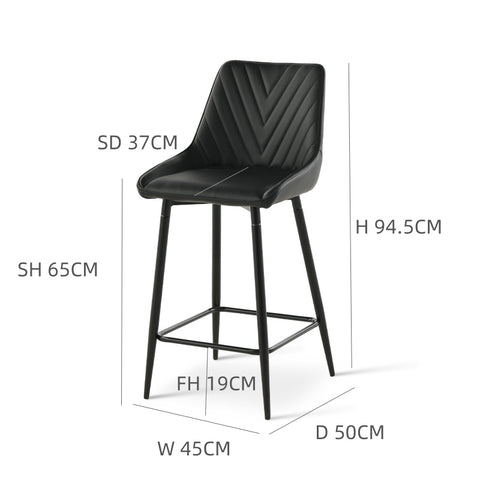 ofcasa, Zack V bar stools, barstools, breakfast bar stools, black bar stools, chairs for sale, comfy chair, black chair, breakfast bar chairs, kitchen island chairs, ofcasafurniture, ofcasachairs, ofcasa discount, ofcasa uk