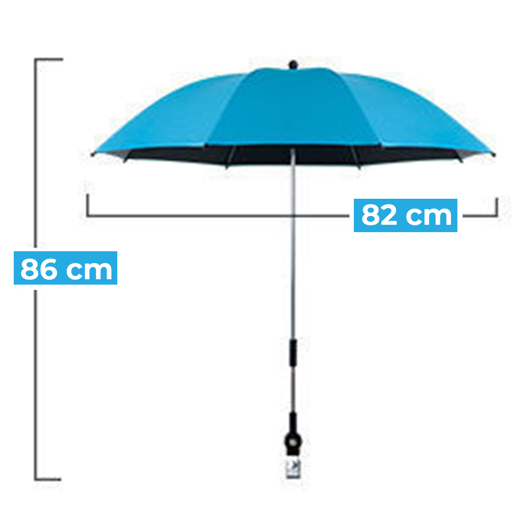 Adjustable Umbrella with Clamp
