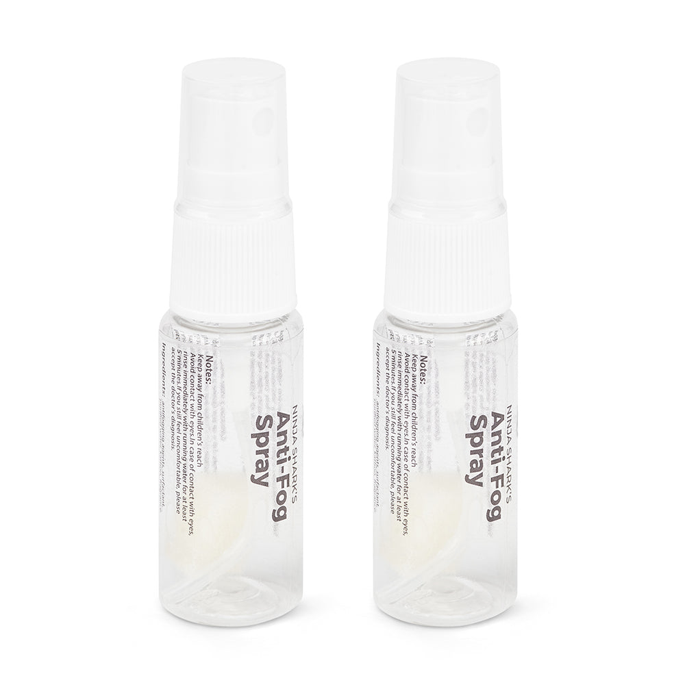 Anti-fog Spray for Goggles - 2 Pack 40ml