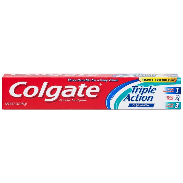 COLGATE 2.5 OZ TRIPLE ACTION