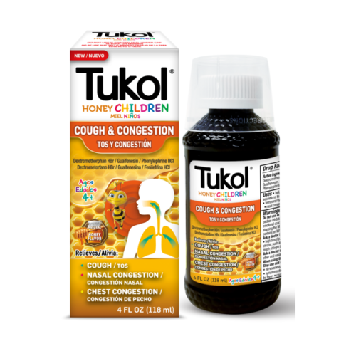 TUKOL HONEY CHILD COUGH & CONG 4OZ