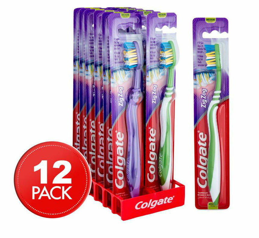 COLGATE TOOTHBRUSH ZIG-ZAG SOFT 1/12