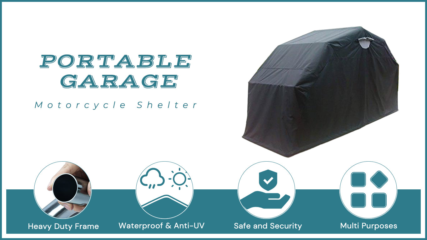 quictent motorcycle shelter