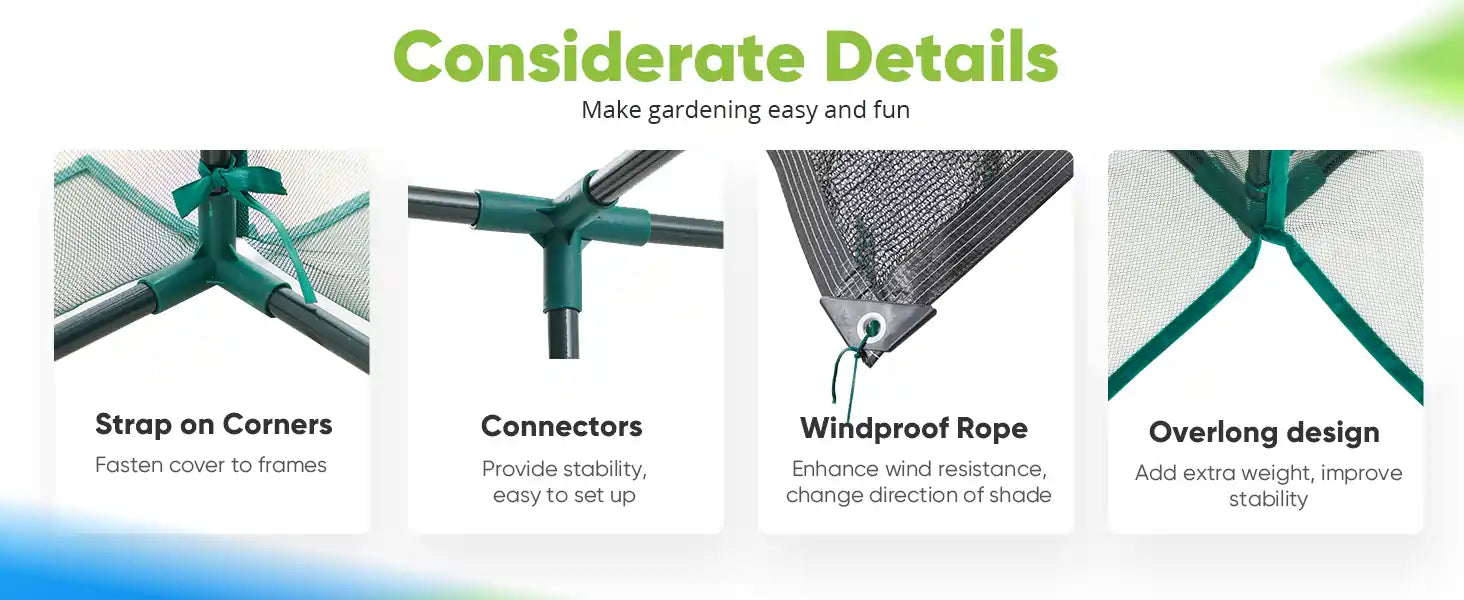 Considerate Details Make gardening easy and fun