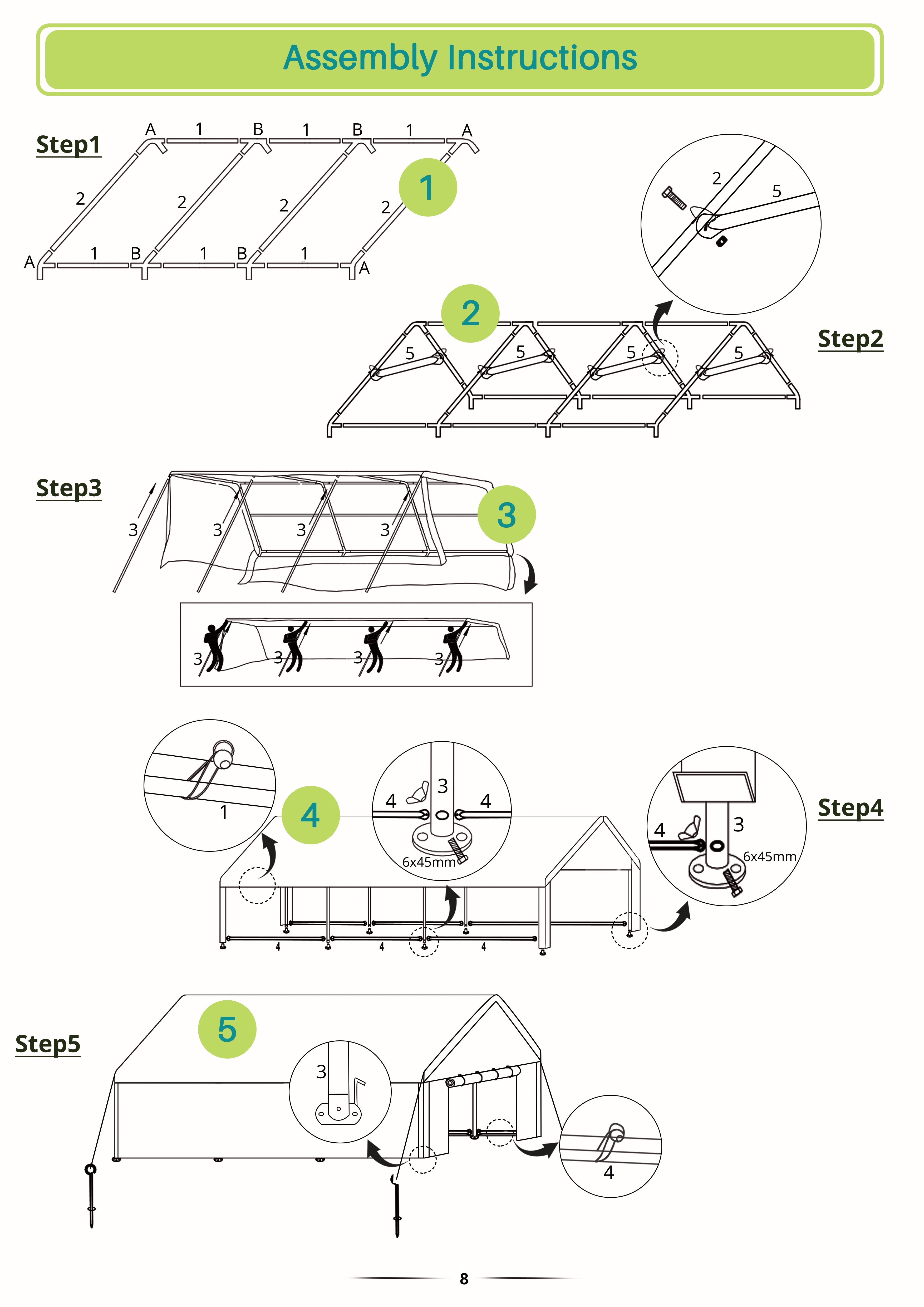 Coverpro 1 Instructions