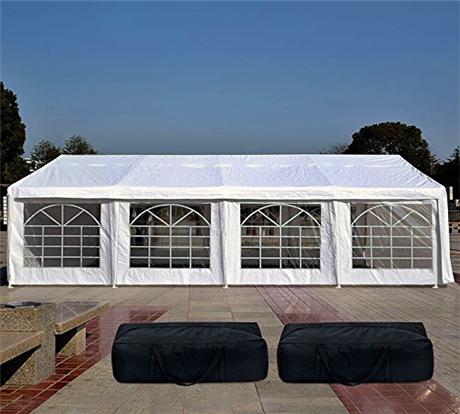 Quictent 13’ x 26’ Party Tent With Storage Bags