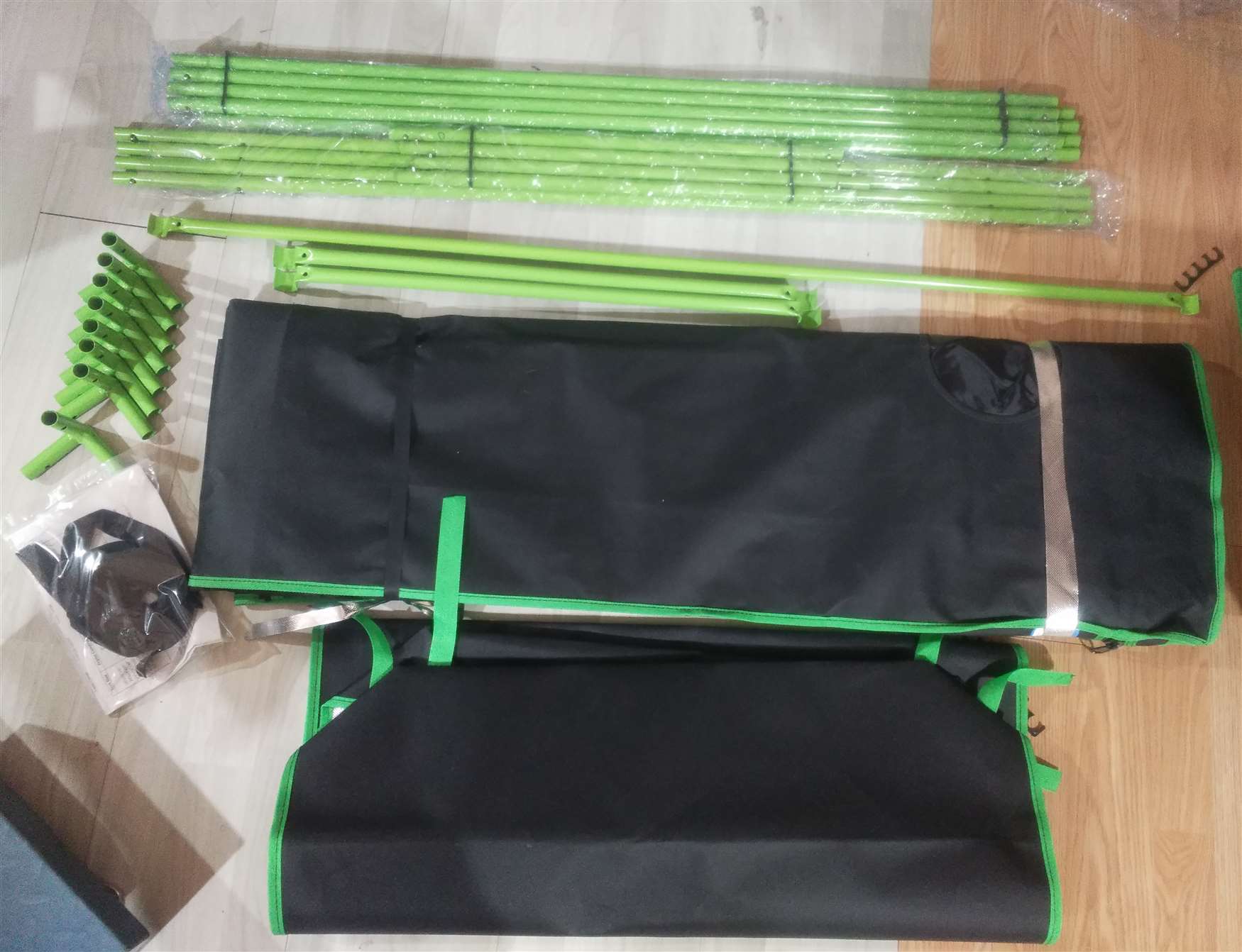 how quictent fully packed andprotected parts for grow tents