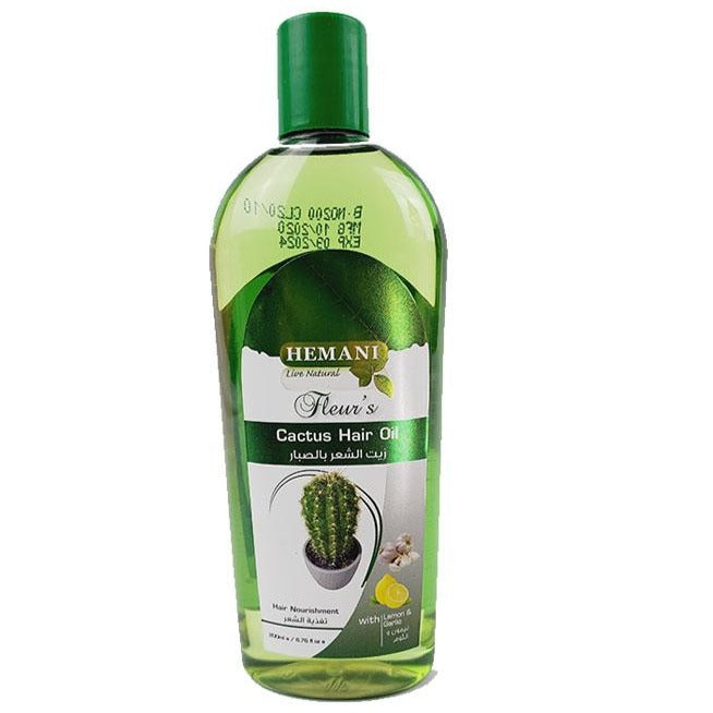 HEMANI Cactus Hair Oil - 200 mi - ?????? ??? ????? ?? ??????